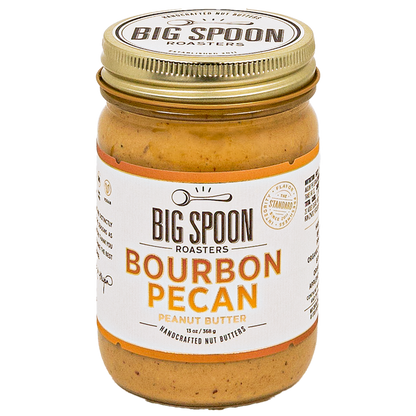 Big Spoon Roasters - Bourbon Pecan Peanut Butter: 13 oz Jar