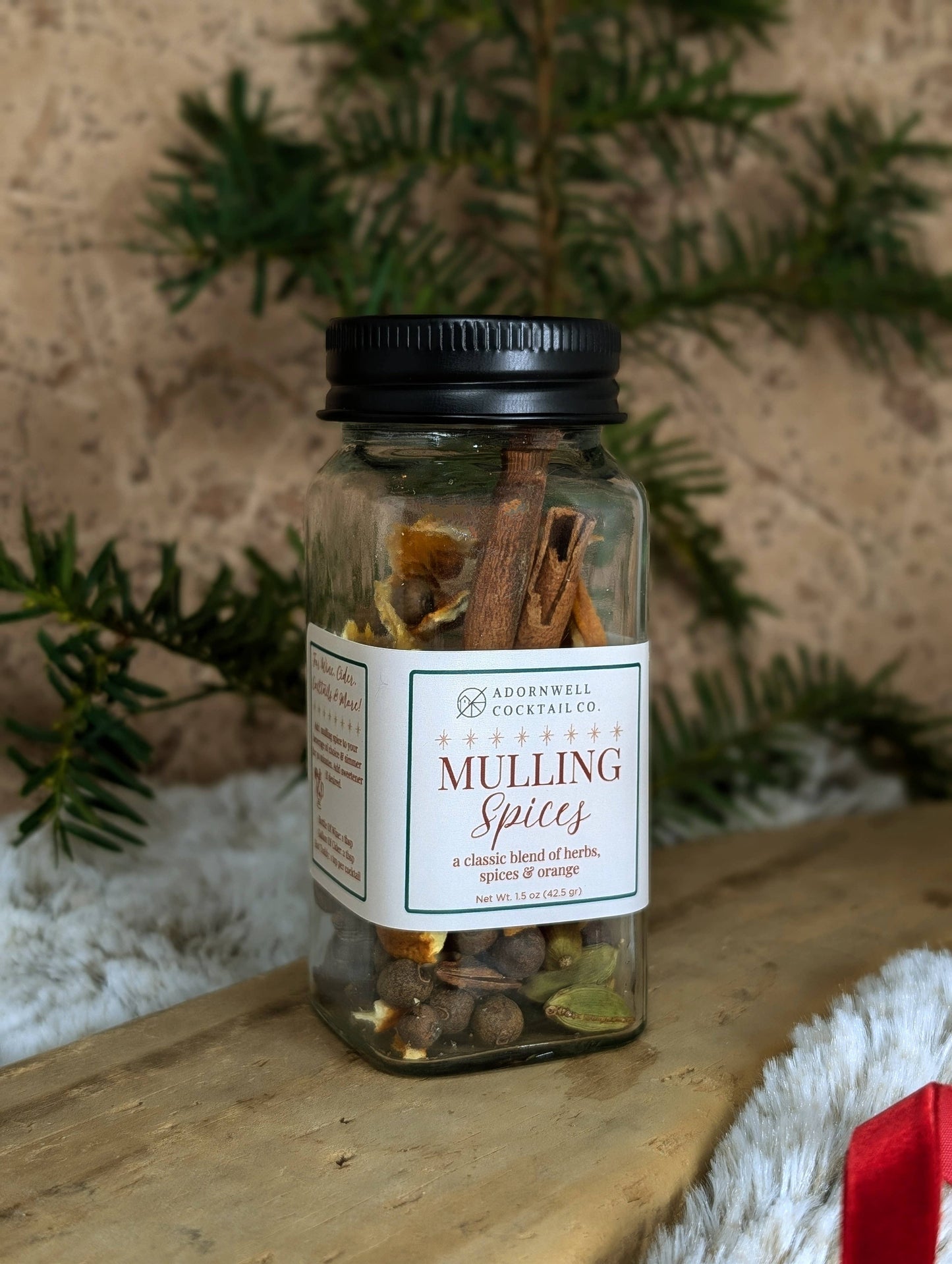 Adornwell Cocktail Co. - Mulling Spice Jars - 1.5 Oz