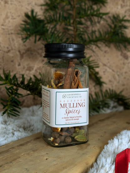 Adornwell Cocktail Co. - Mulling Spice Jars - 1.5 Oz