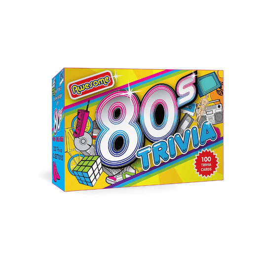 Awesome 80s Trivia Cards