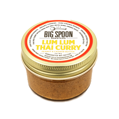 Lum Lum Thai Curry Peanut & Cashew Butter: 13oz Jar