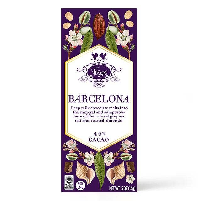 Vosges Mini Exotic Chocolate Bar Library – Assorted Chocolate Tasting Collection