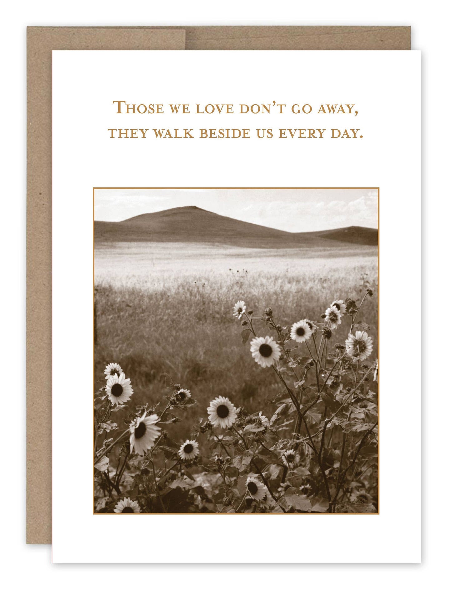 Shannon Martin Design - Walk Beside Us Sympathy Card
