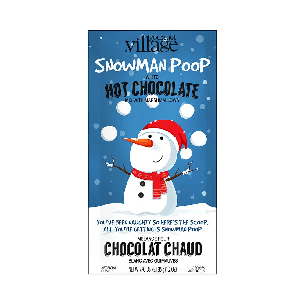 Gourmet Du Village - Mini Hot Choc Snowman Poop