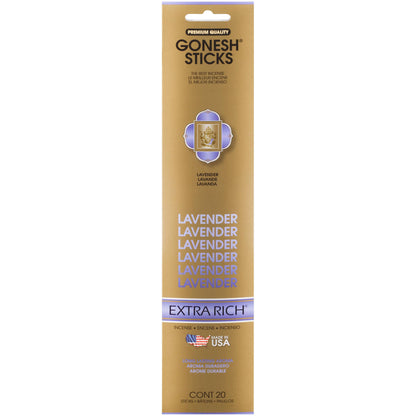 Incense Sticks: Gonesh Extra Rich Lavender