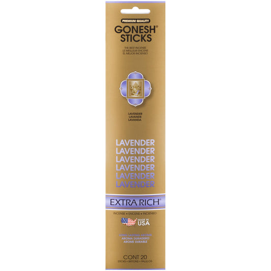 Incense Sticks: Gonesh Extra Rich Lavender