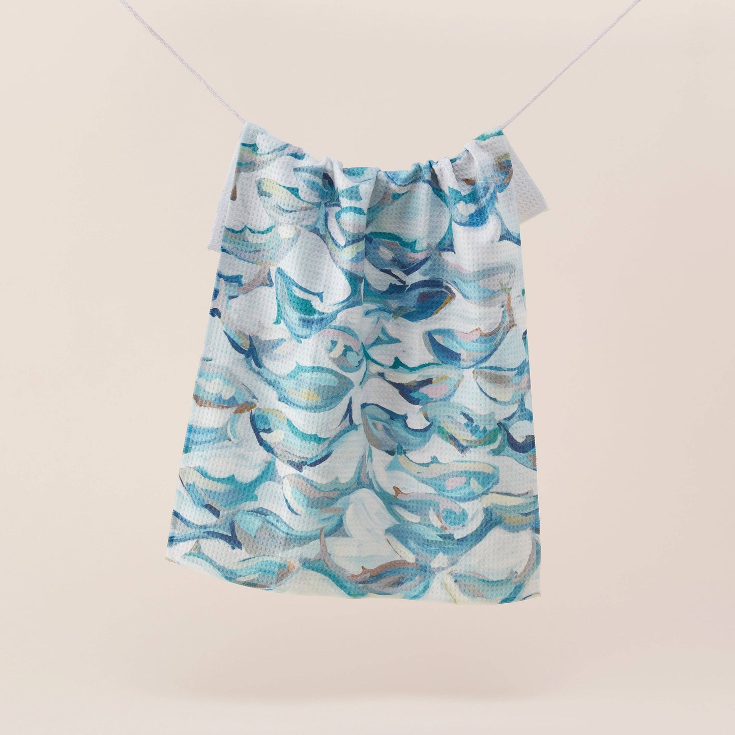 Kim Hovell Art - Tea Towel - Upstream