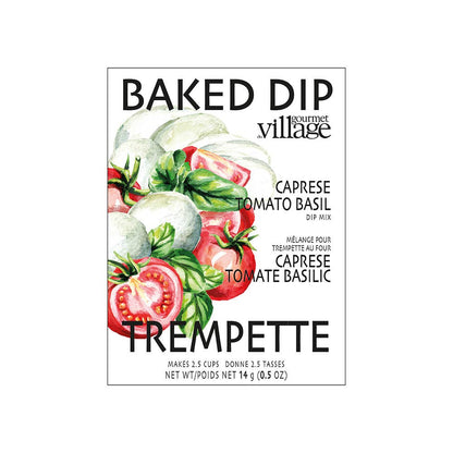Gourmet Du Village - Dip Baked Caprese Tomato Recipe Box