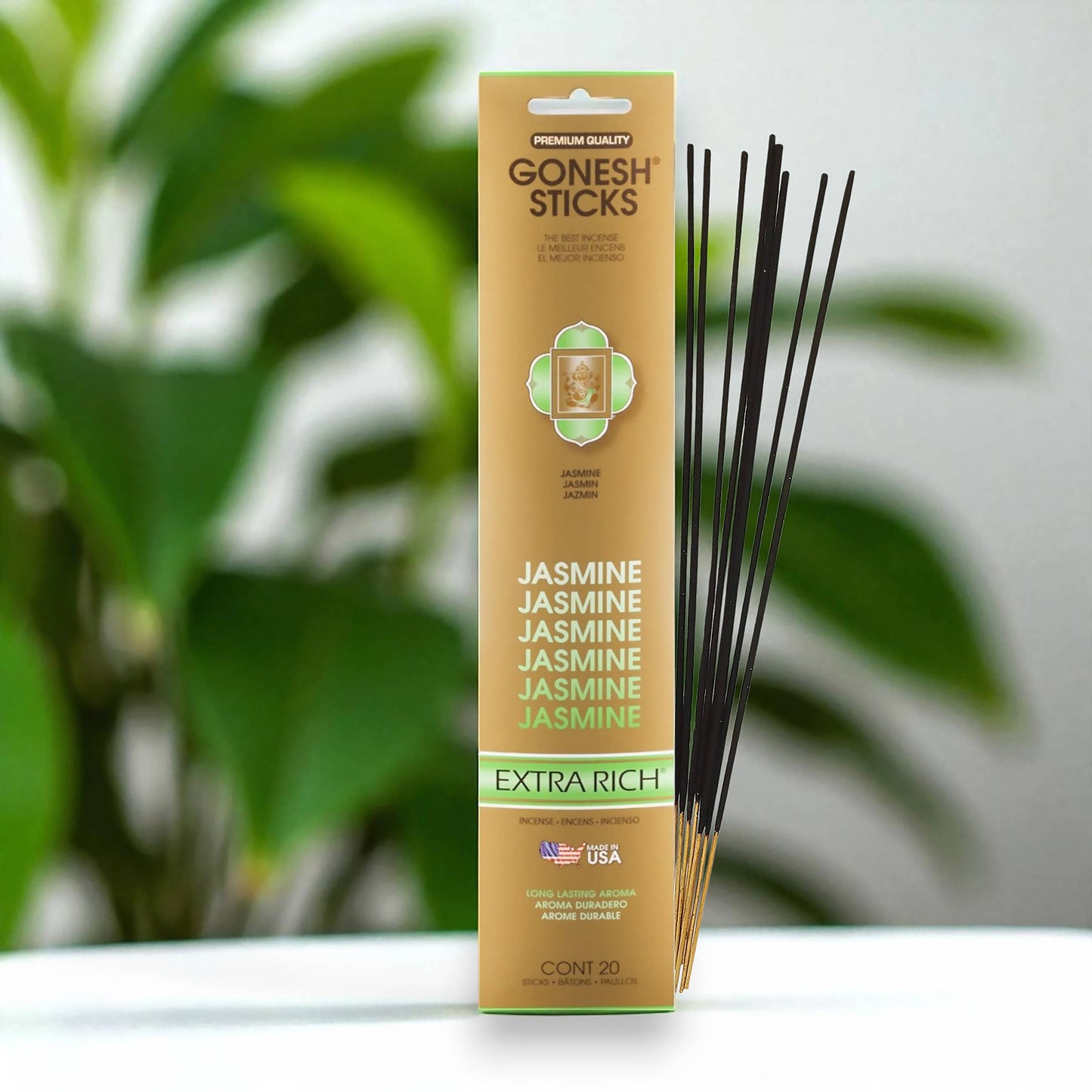 Incense Sticks: Gonesh Extra Rich Jasmine