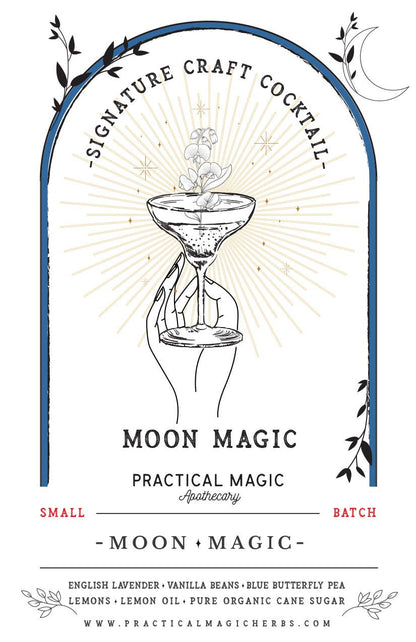 Moon Magic Martini Craft Cocktail Infusion Drink Kit -Jar: Small