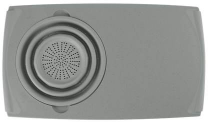 Dexas - Over The Sink Strainer Board: White / Gray / 12.5"x22.75"