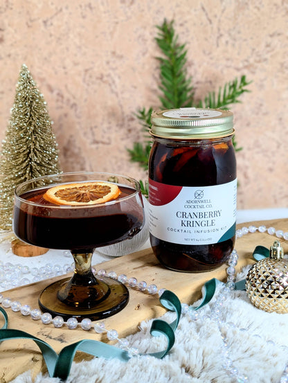 Adornwell Cocktail Co. - Cranberry Kringle Holiday Cocktail Infusion Kit