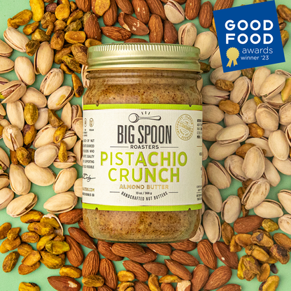 Big Spoon Roasters - Pistachio Crunch Almond Butter: 13oz Jar