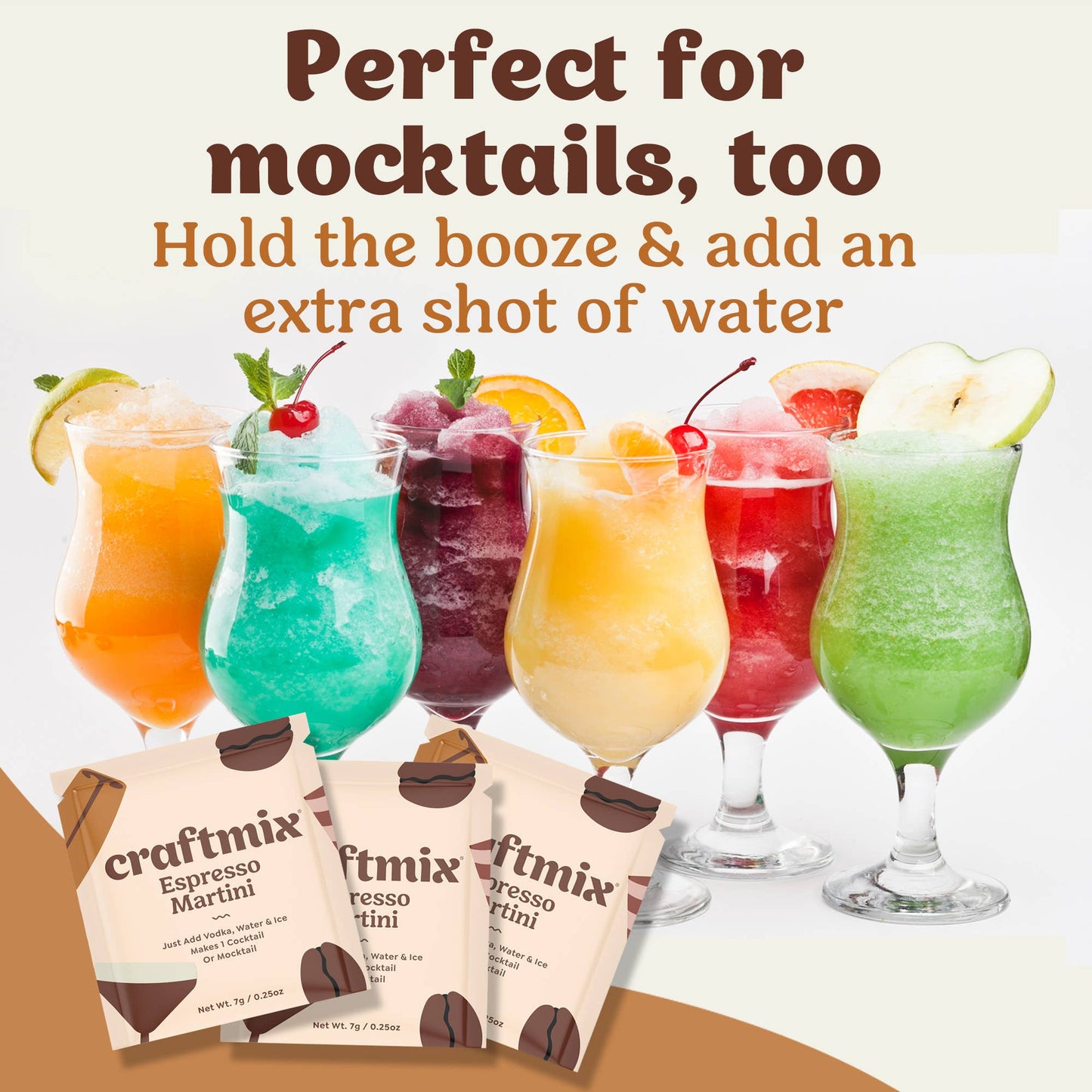Craftmix | Espresso Martini Cocktail Mixer - 6 Servings Multipack
