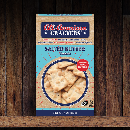 Partners Crackers - Salted Butter Snack Crackers