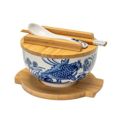 Koi Fish Bowl Set
