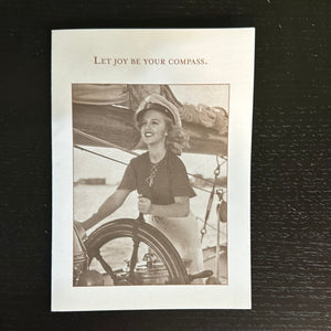 Shannon Martin Greeting Cards Let Joy Be Your Compass