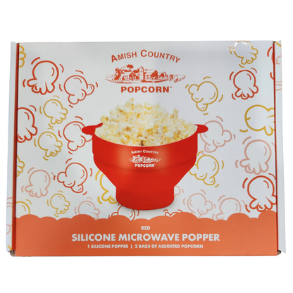 Silicone Microwave Popper: Teal