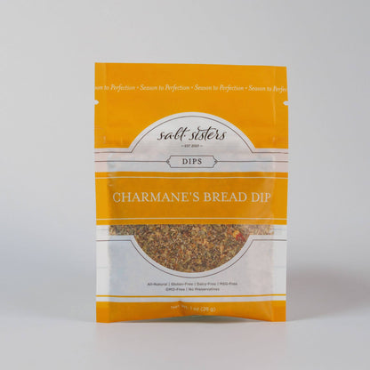 Salt Sisters - Dip Seasoning Mix - Charmane’s Bread Dip - Packaged Weights: 2 oz