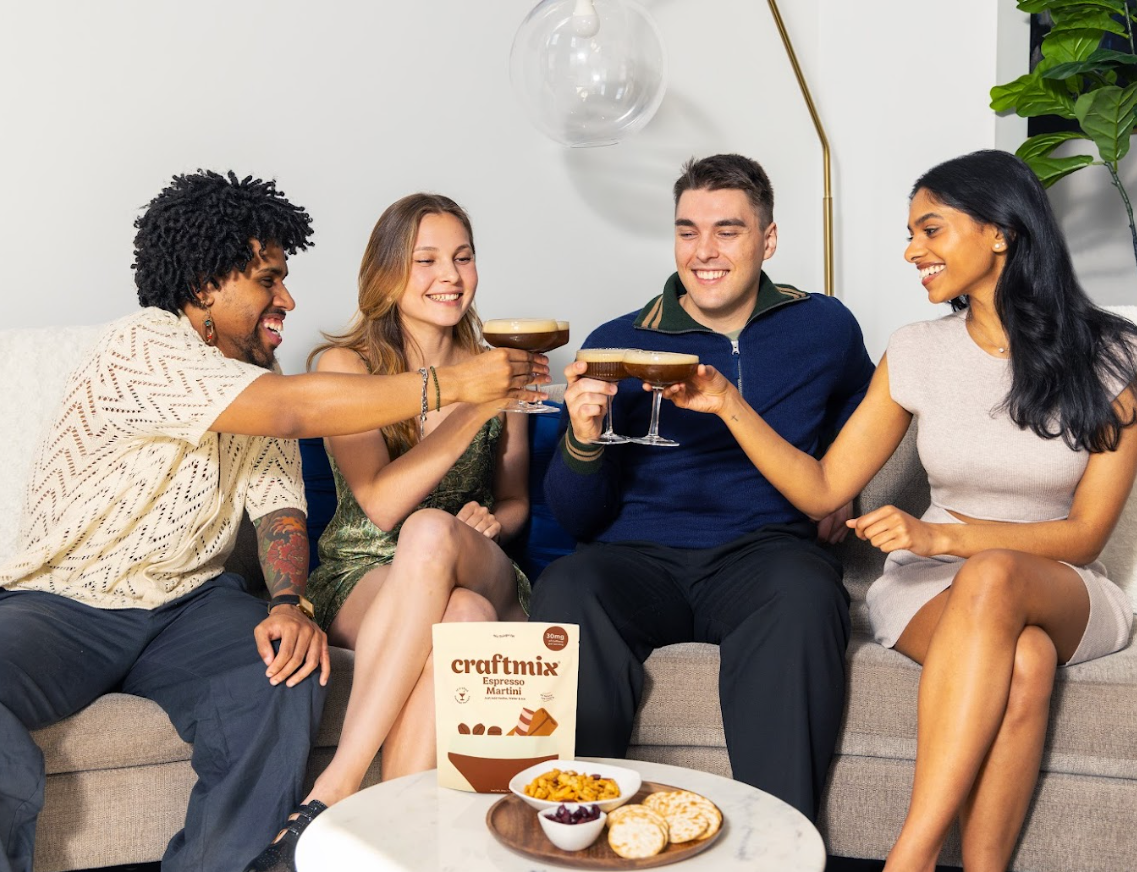 Craftmix | Espresso Martini Cocktail Mixer - 6 Servings Multipack