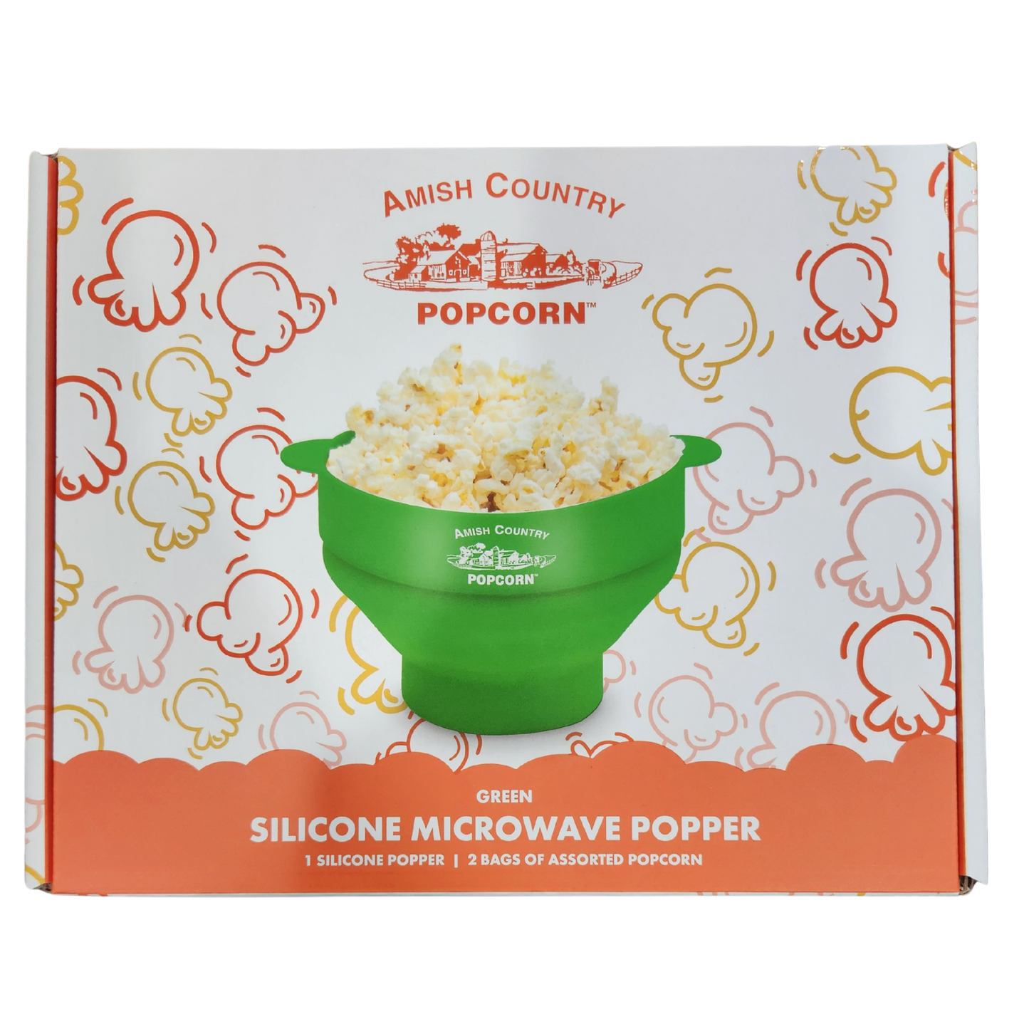 Silicone Microwave Popper: Teal