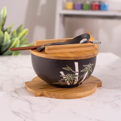 Bamboo Bowl Set