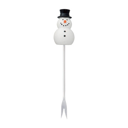 6-Piece Snowman Cocktail Pick Set