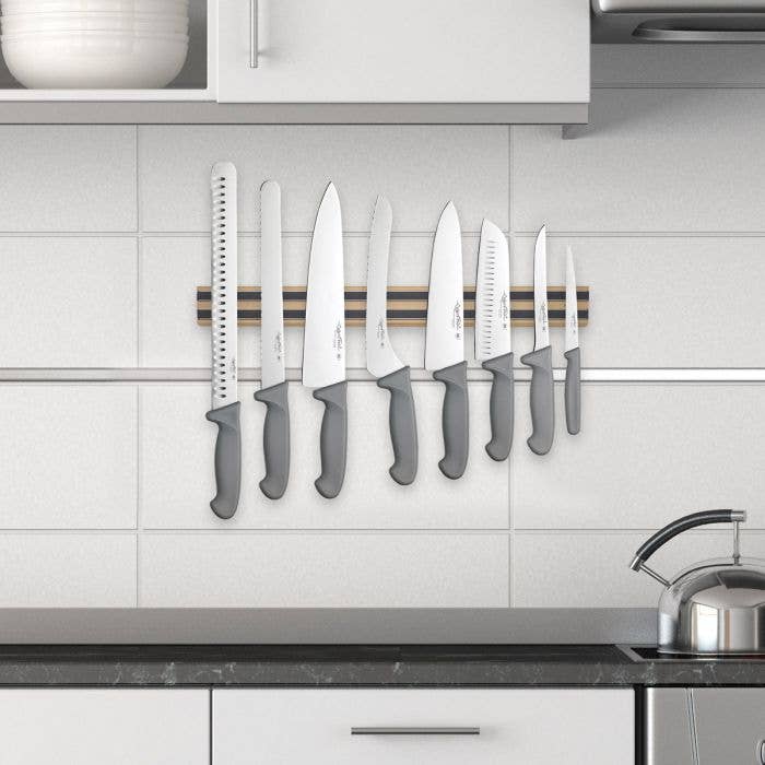 HIC - Harold Import Co. - HIC Kitchen Magnetic Knife And Utensil Holder, 18in
