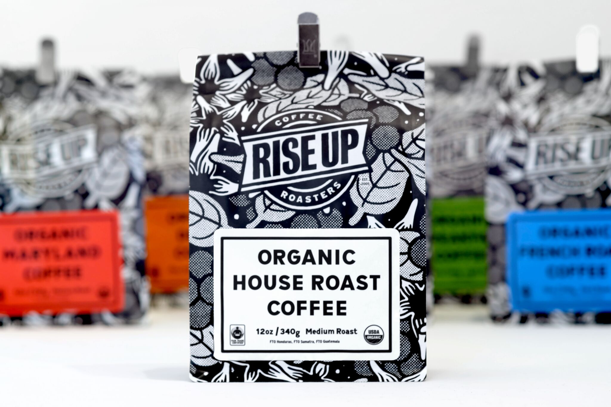 Organic House Roast: Whole Bean / 12oz