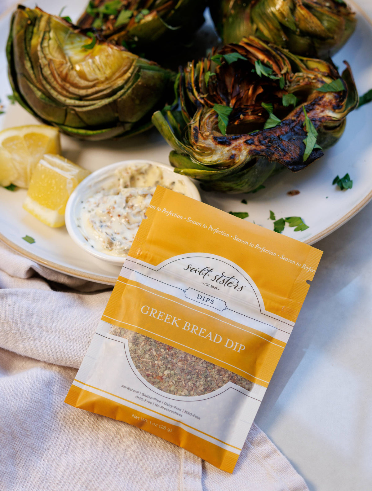 Dip Seasoning Mix - Greek Bread Dip 2 oz