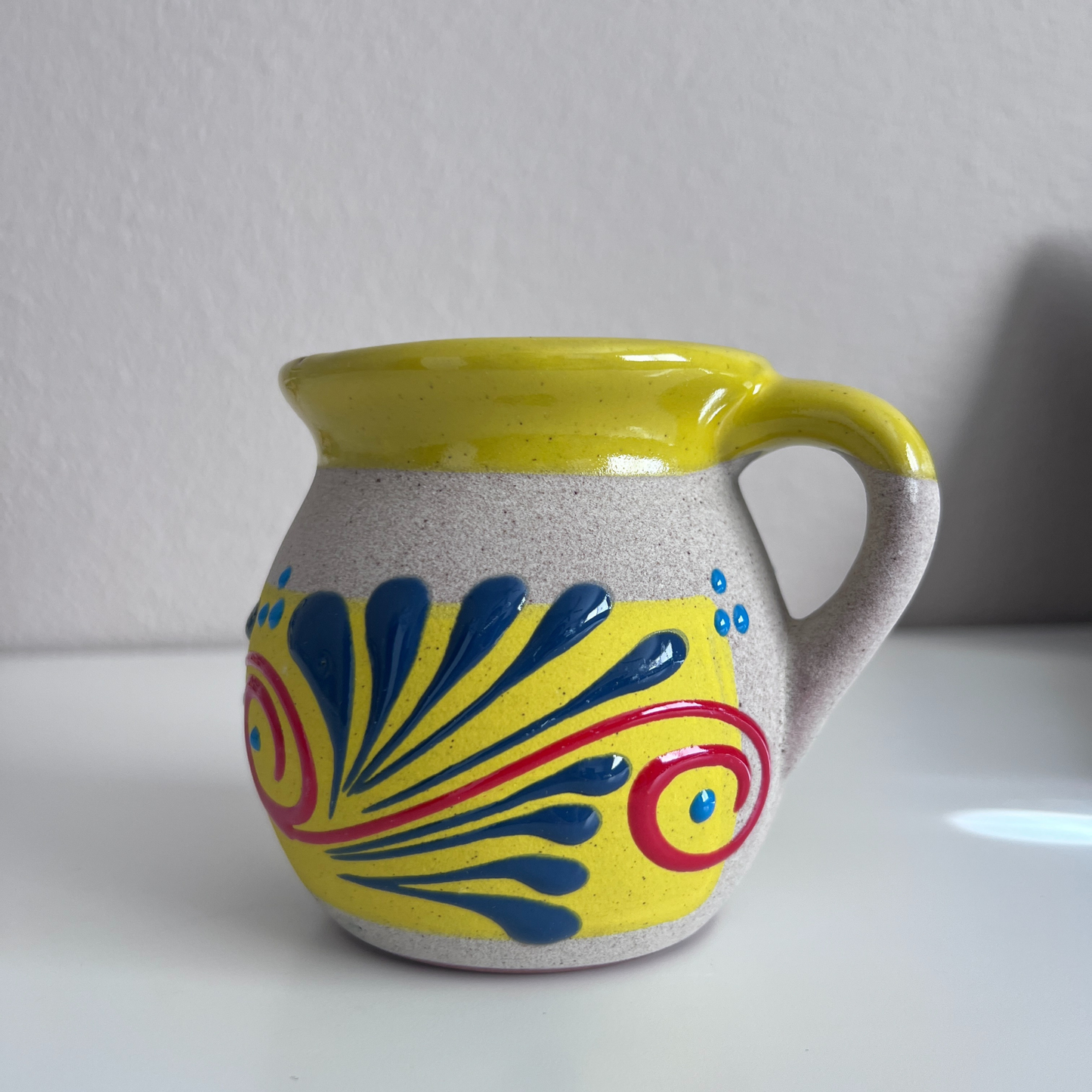 Jarritos Handcrafted Mexican Clay Mug