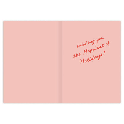 Biely & Shoaf - Laughing All The Way Swan & Cat Holiday Card