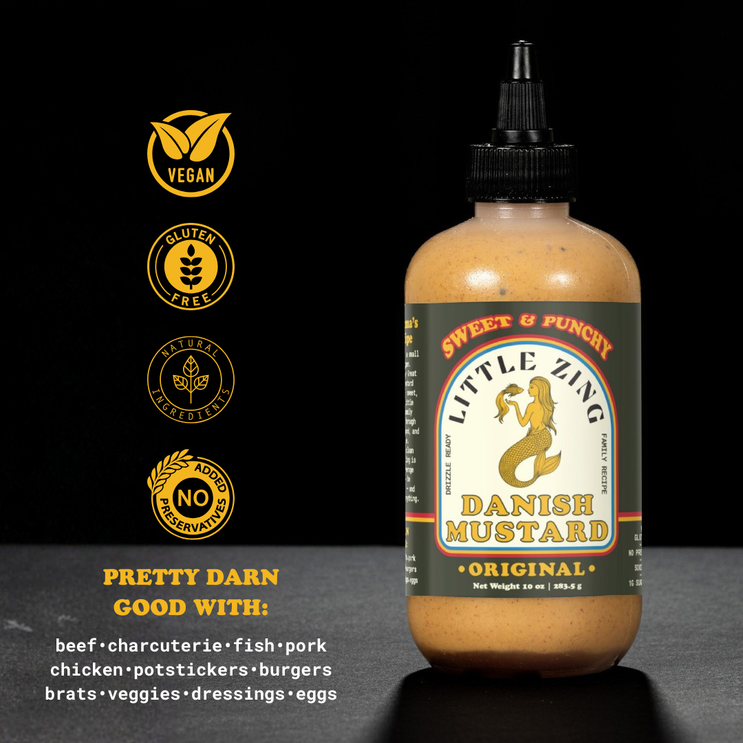 Little Zing | Original Danish Mustard Sauce | Sweet & Punchy