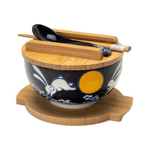 Moon Rabbit Bowl Set