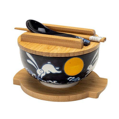 Moon Rabbit Bowl Set