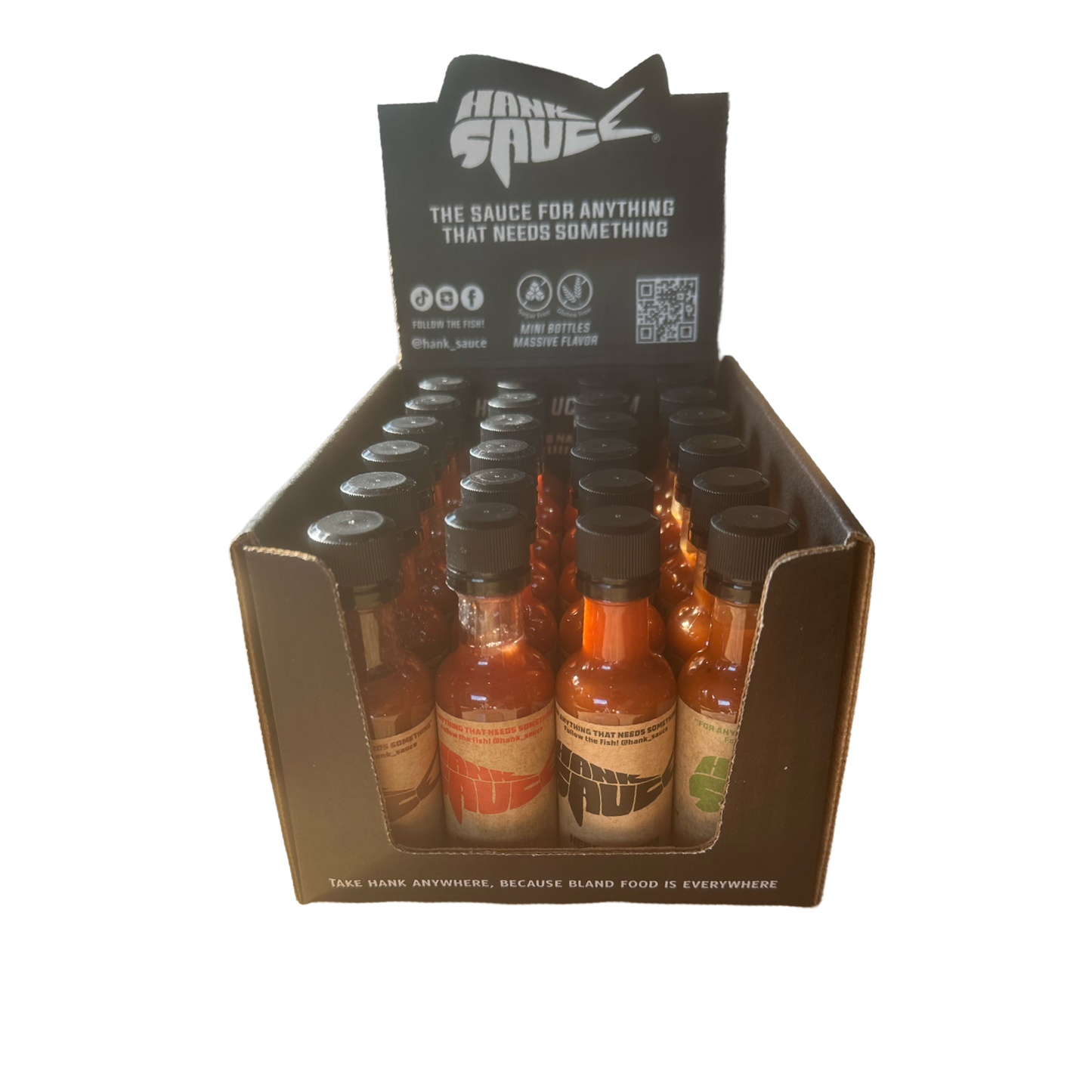 Hank's Hot Sauce Mini Bottles