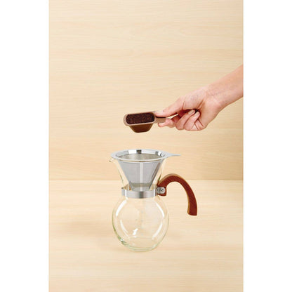 Fino Pour-Over Coffee Maker With Bamboo Handle