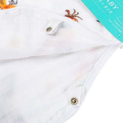 Baby Burp Cloth & Bib Combo: Maryland Baby