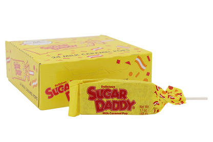 Sugar Daddy Candy Bar, 1.7oz, 24ct Case