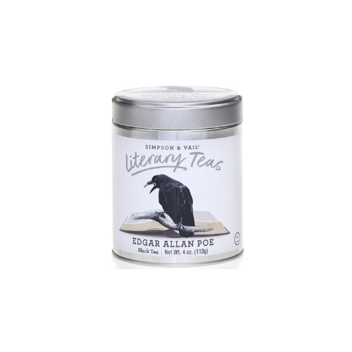 Simpson & Vail – Edgar Allan Poe's Black Tea Blend (4oz Tin)