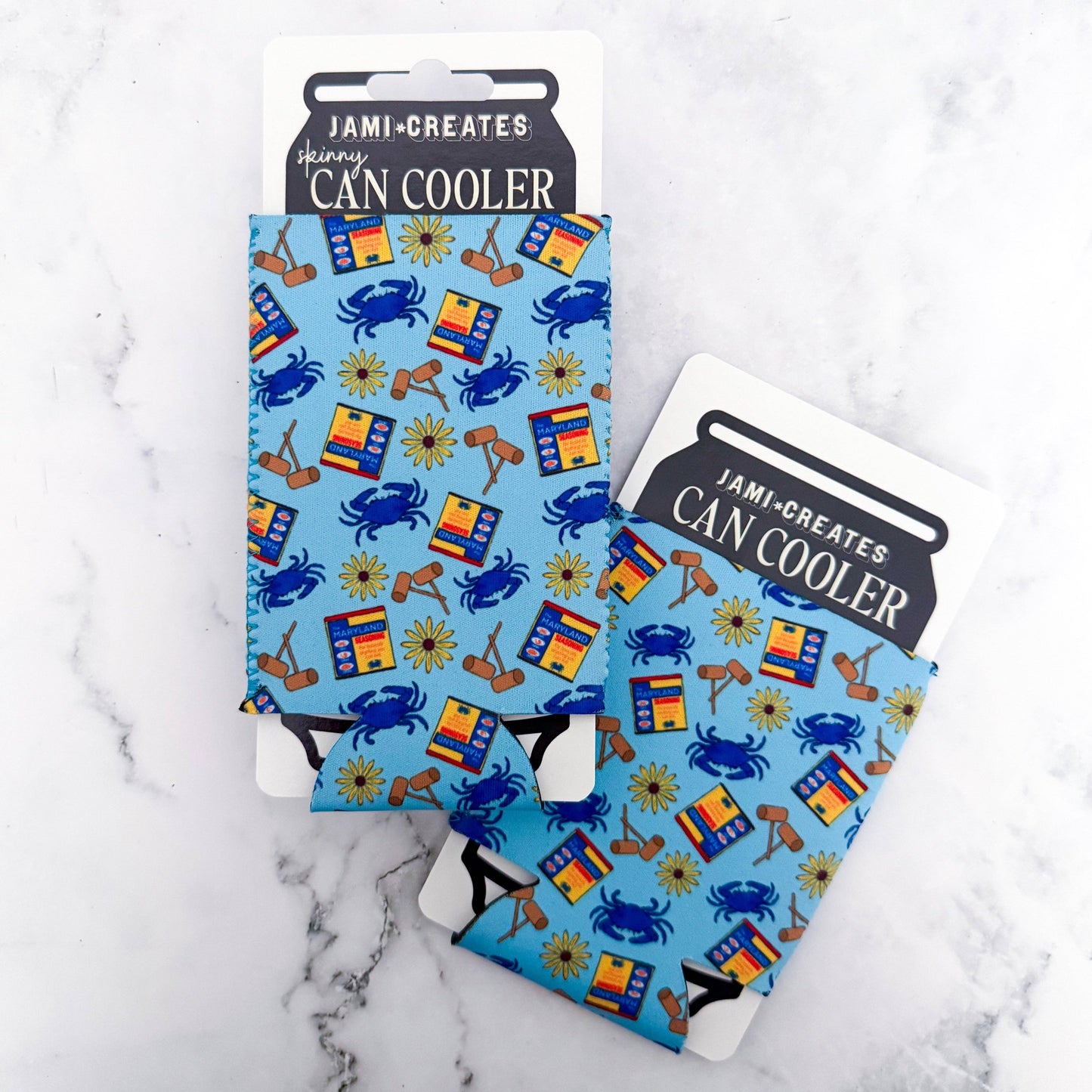 Jami Creates - Maryland Seasoning Can Cooler Koozie