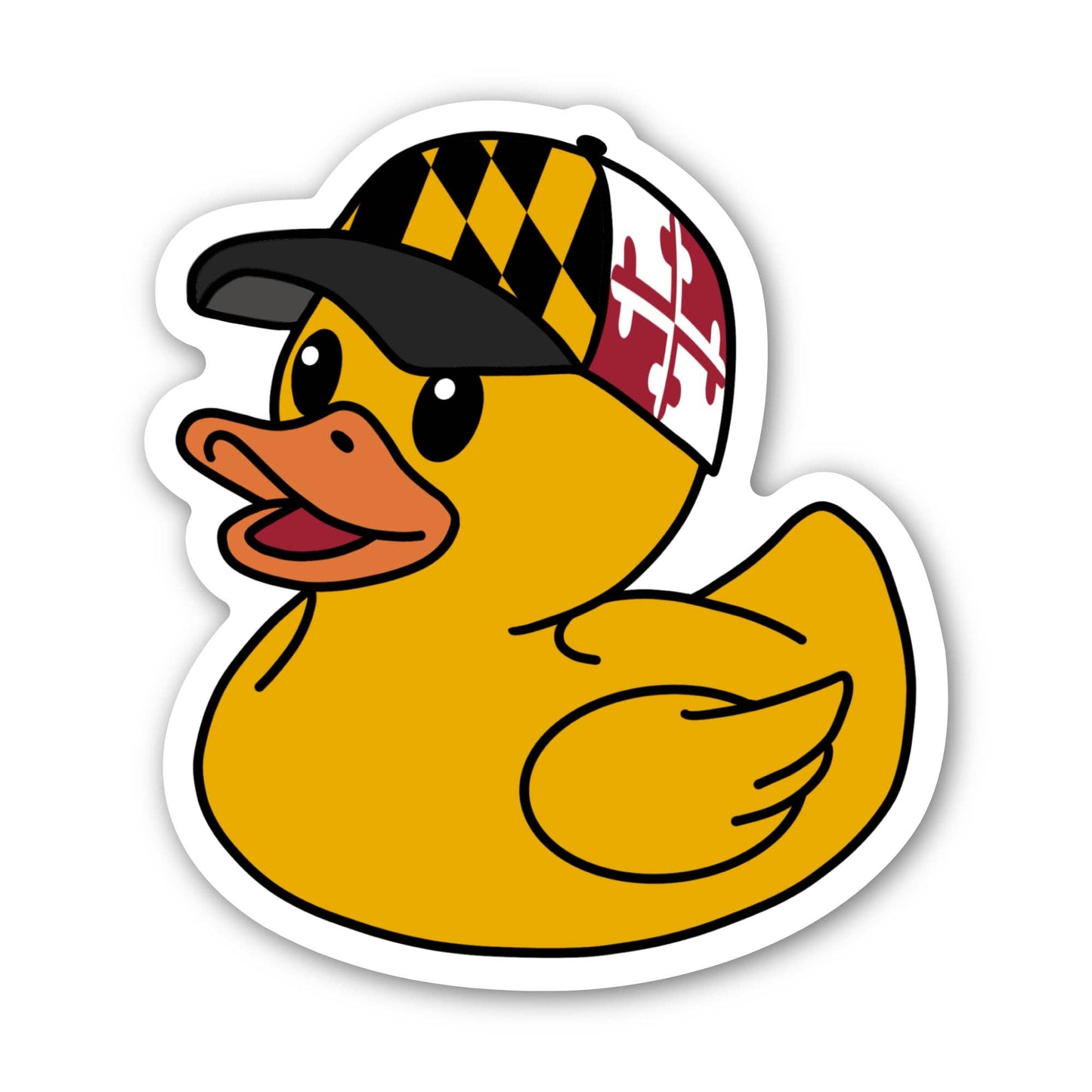 Jami Creates - Maryland Rubber Duck Sticker