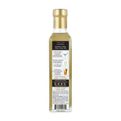 Floral Elixir Co. - Hops Elixir.
All Natural Cocktail & Soda Syrup.: Small - 2 oz/60mL