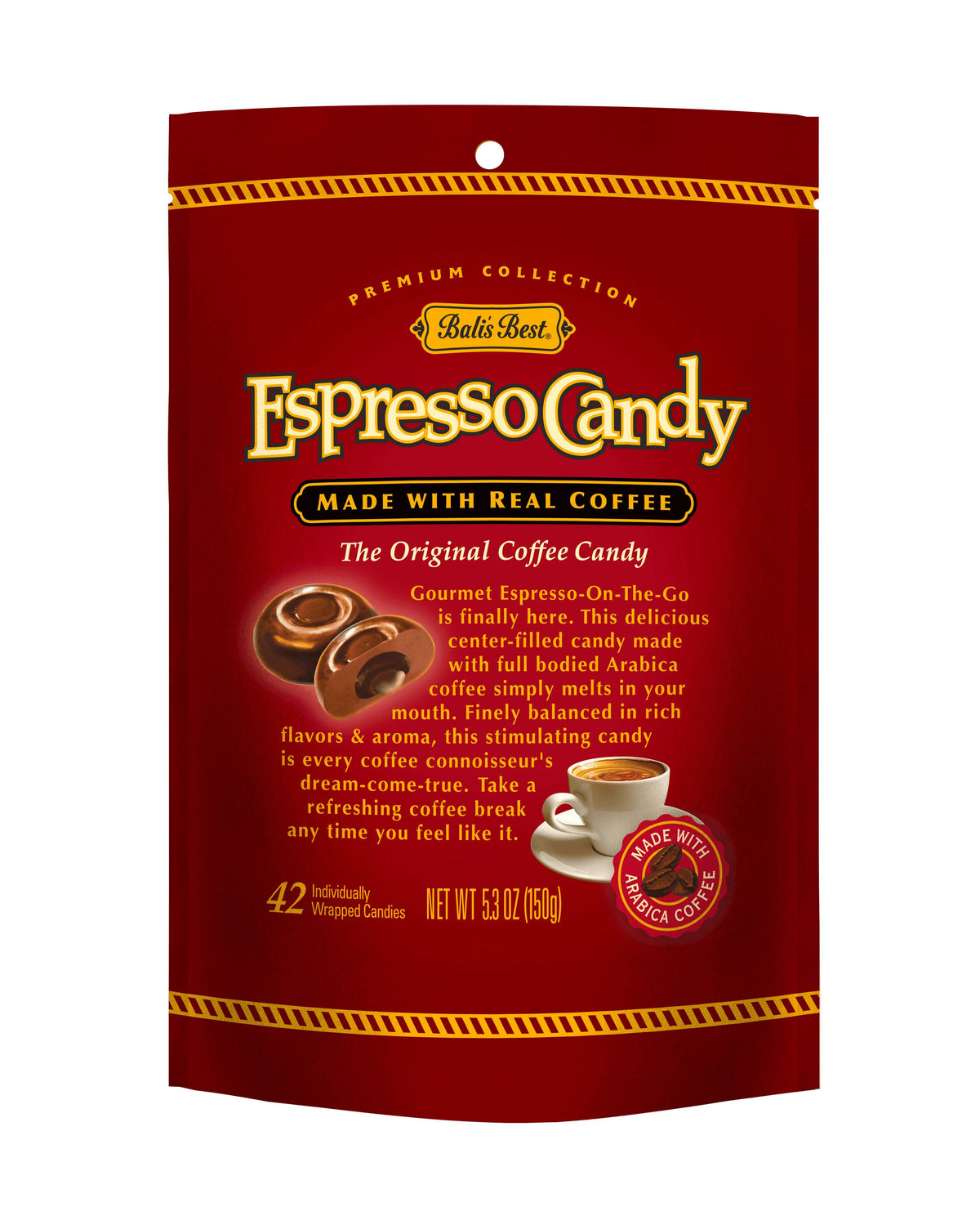 Bali's Best Espresso Candy, 5.3oz Bag