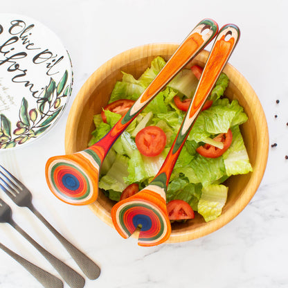 Totally Bamboo - Baltique® Marrakesh Collection Salad Serving Utensil Set