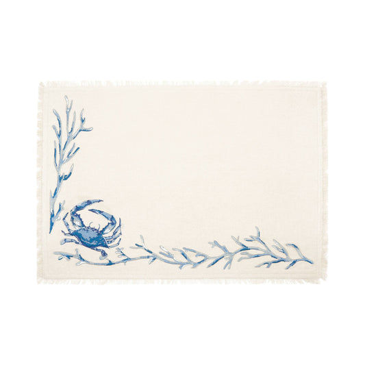 Rightside Design - Blue Coral Bay Placemat