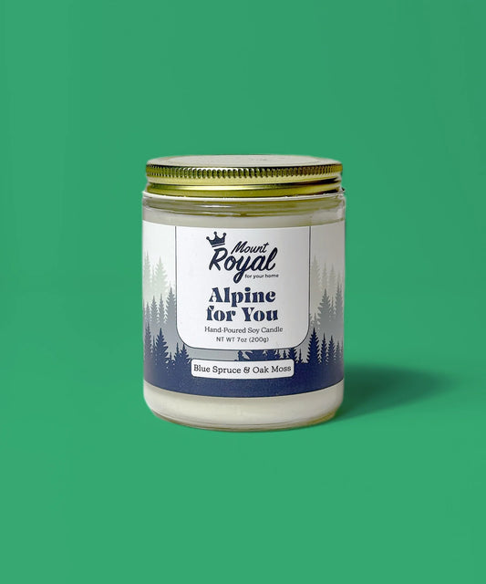 Alpine for You Soy Wax Candle – Mount Royal Soaps