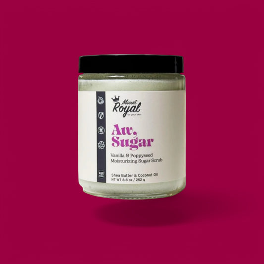 Thrilla in Vanilla Sugar Scrub – Exfoliating & Nourishing Body Polish