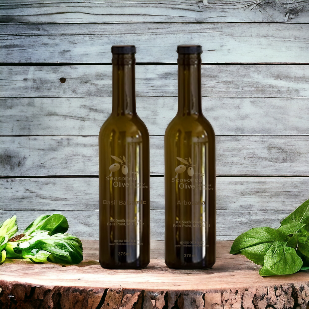 Perfect Pairings- Basil Balsamic/Arbosana Olive Oil