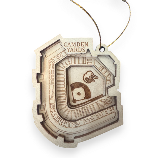 Leroy Christmas Ornaments Camden Yards 3D